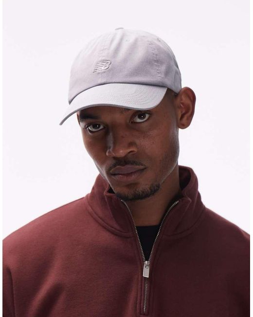 New Balance Purple 6-panel Classic Hat for men