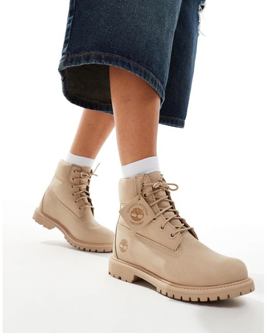 Bottes 6 pouces en nubuck Timberland en coloris Blue