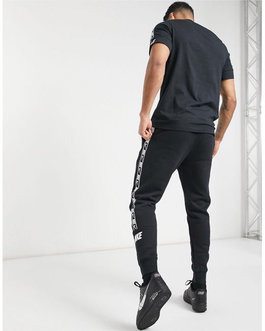 Nike Repeat Pack Taping Cuffed joggers 