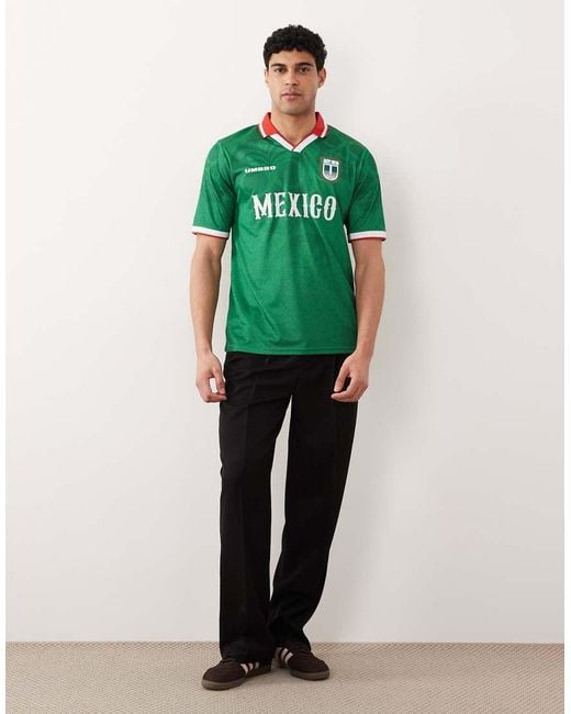 Umbro Green Mexico Jersey for men