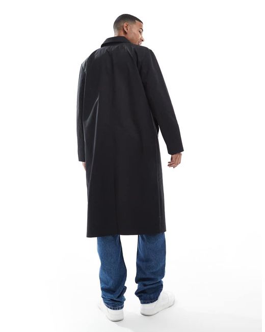 ASOS Blue Trench Coat for men
