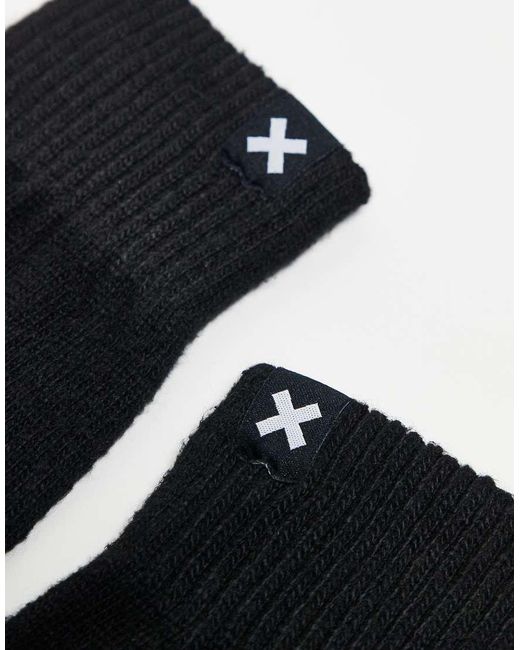 Collusion Black Touch Screen Gloves