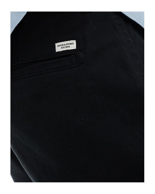 Pantaloncini cargo neri di Jack & Jones in Blue da Uomo