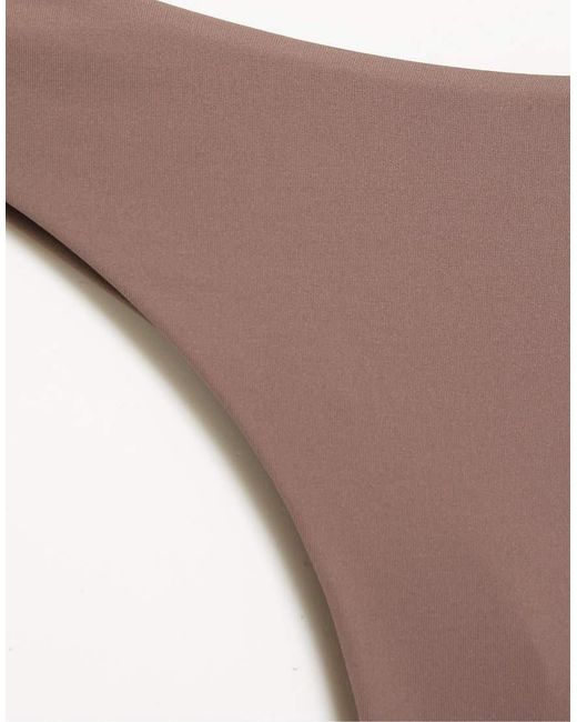 Pull&Bear Brown Brazilian Bikini Bottoms