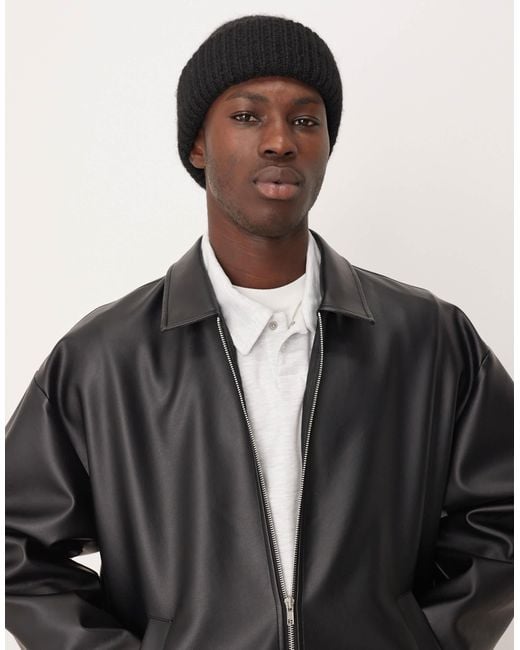 ASOS – strickmütze in Black für Herren