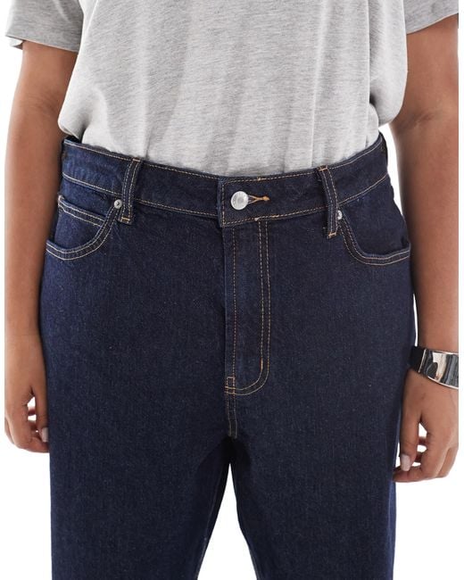 ASOS Blue Asos design curve – jeans aus comfort-stretch-denim
