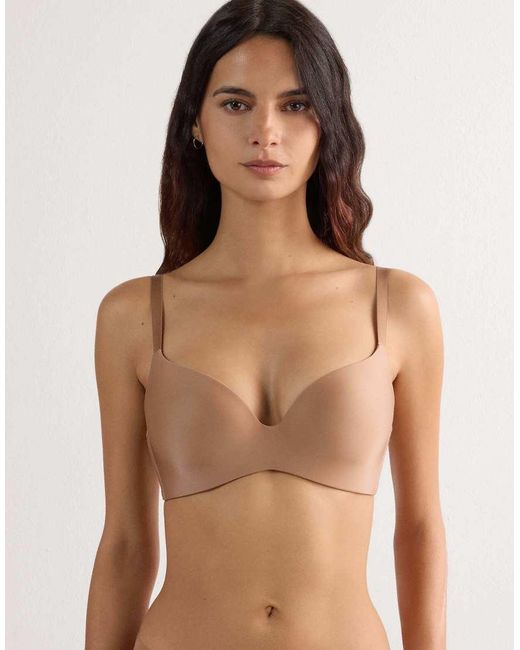 Intimissimi Brown Adele Ultralight Microfibre Triangle Bra