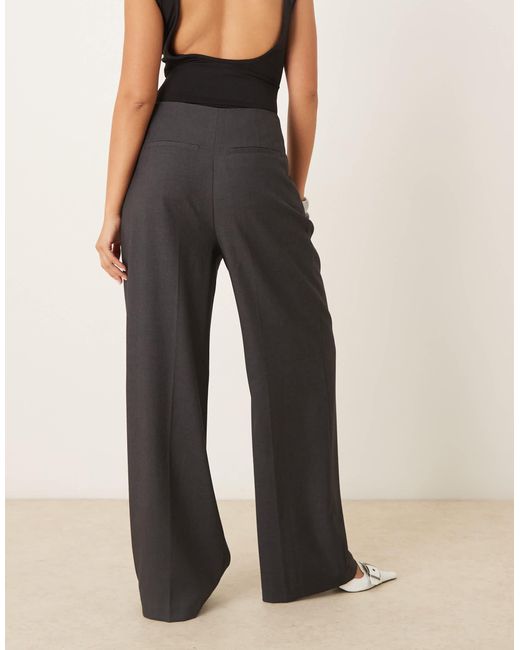 ASOS Black Tailored Ultimate Drape Trousers