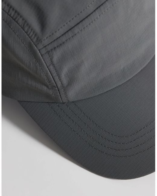ASOS Gray Nylon Tech Cap for men