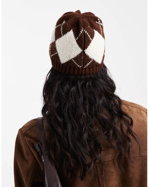ASOS Brown – strickmütze