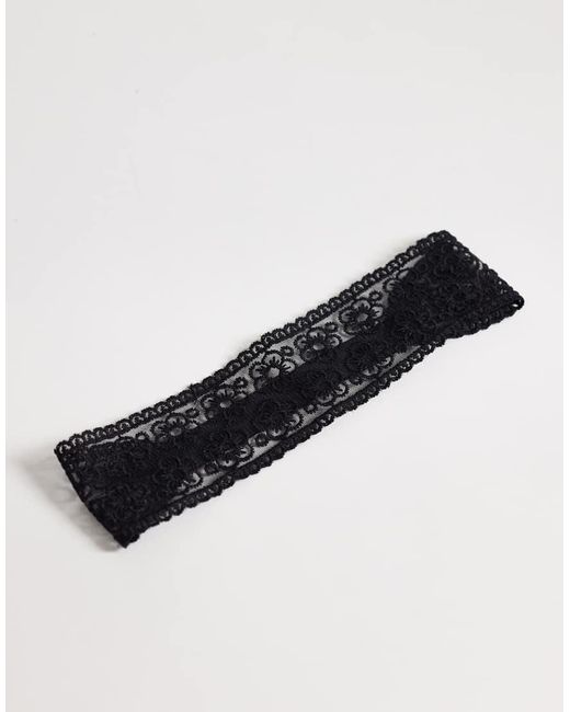ASOS Black Lace Headband