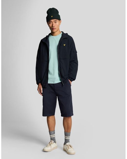 Lyle & Scott Blue Shorts Chino Short for men