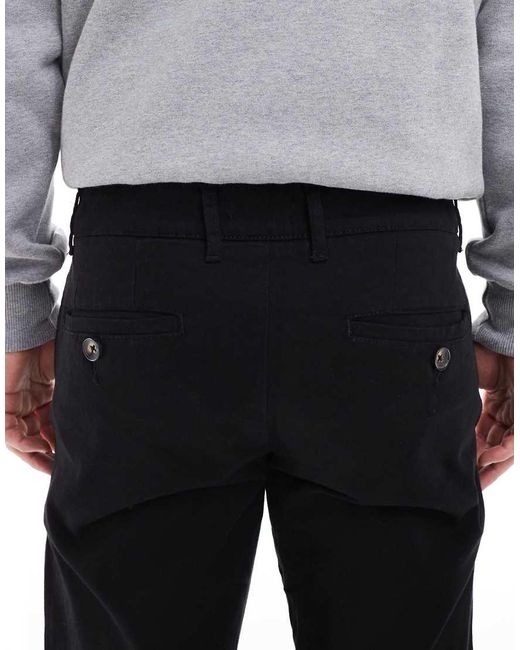 New Look Gray Slim Fit Chinos for men