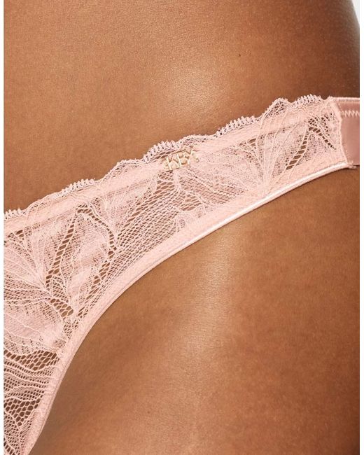 KBX Brown Harper Wrap Thong