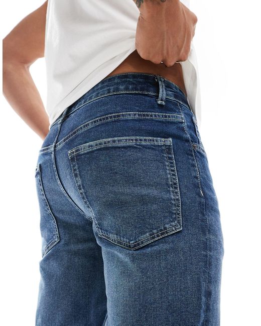 ASOS Blue Slim Fit Jeans for men