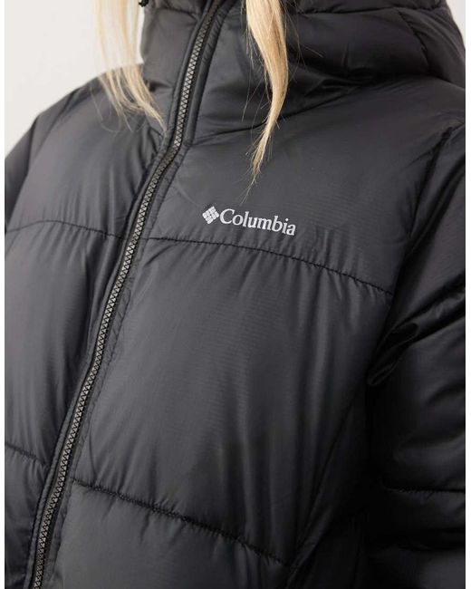 Columbia Blue Puffect Ii Puffer Mid Hooded Jacket