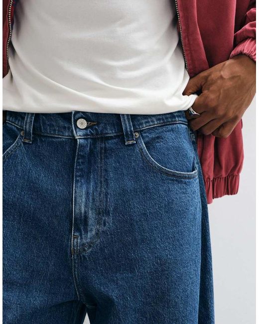 Tommy Hilfiger Red Ashton Barrel Leg Jeans for men