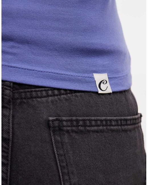 Collusion Blue Sports Halter Neck
