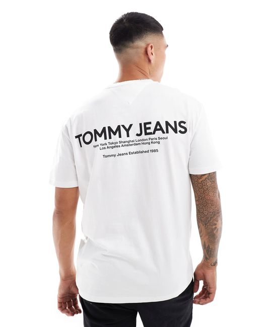 Tommy Hilfiger – t-shirt in White für Herren