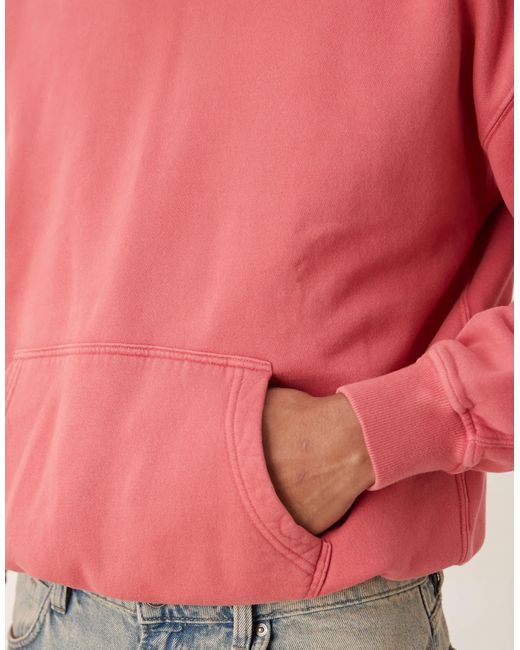 Abercrombie & Fitch Red Essential Hoodie for men