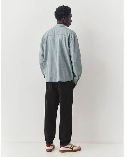 Pull&Bear Gray Standard Jeans for men