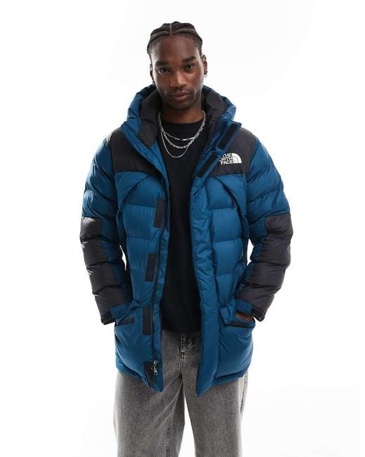 The North Face Blue Limbara Puffer Parka Jacket for men