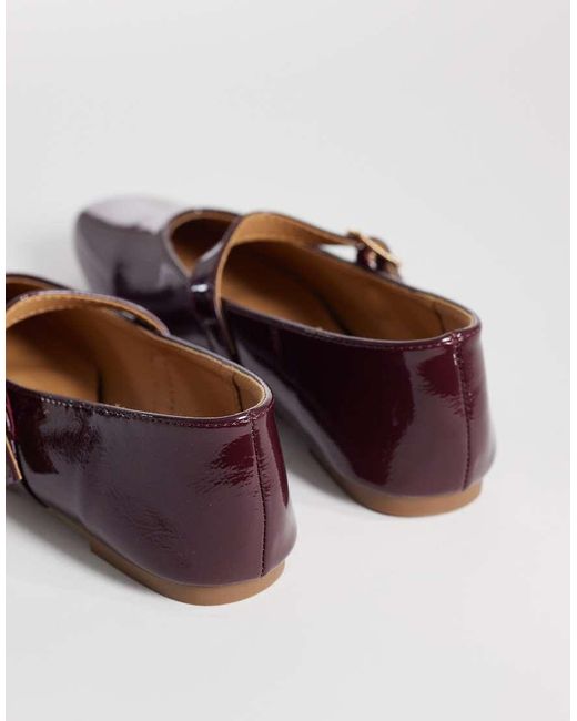 SEQWL White Iris High Vamp Ballet Flats