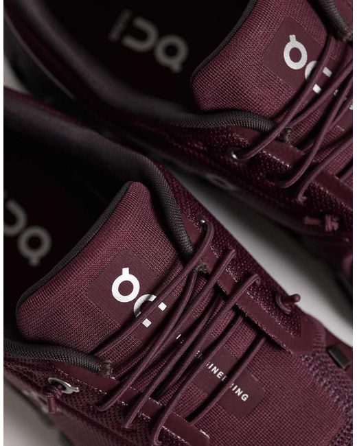 On Shoes Purple Cloud 6 All Day Trainers for men