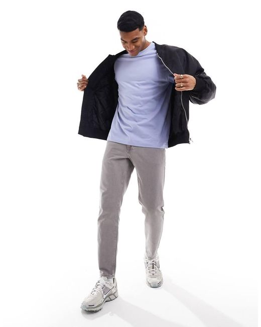 Only & Sons Blue Relaxed Fit T-Shirt for men