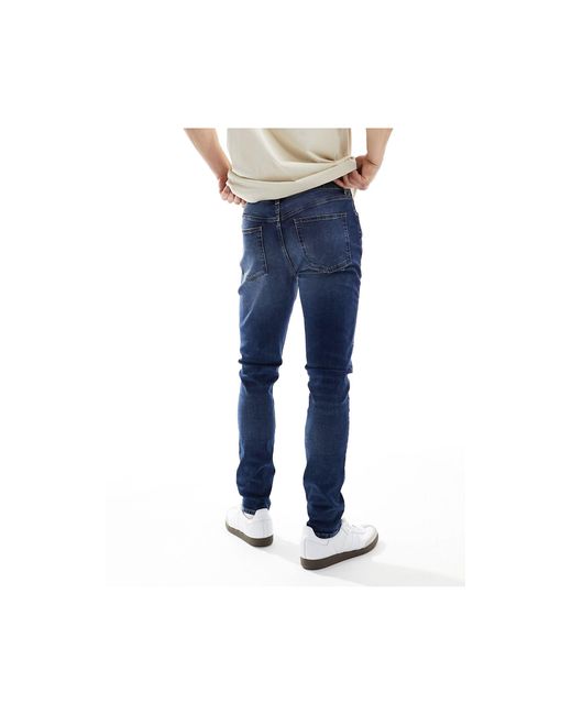 ASOS Blue Skinny Jean for men