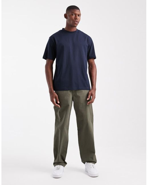 ASOS Blue Essentials Relaxed T-shirt for men