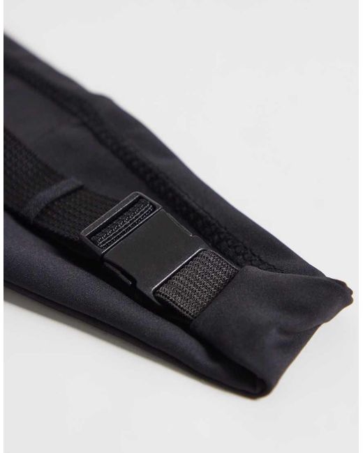 4505 Blue Adjustable Running Belt With Reflective Detail