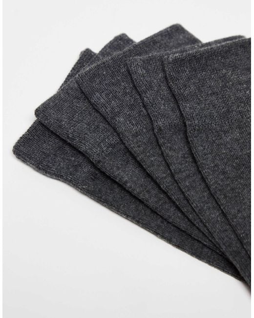 Jack & Jones White Socks 5 Pack for men