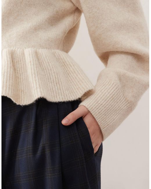 Monki Natural – strickpullover