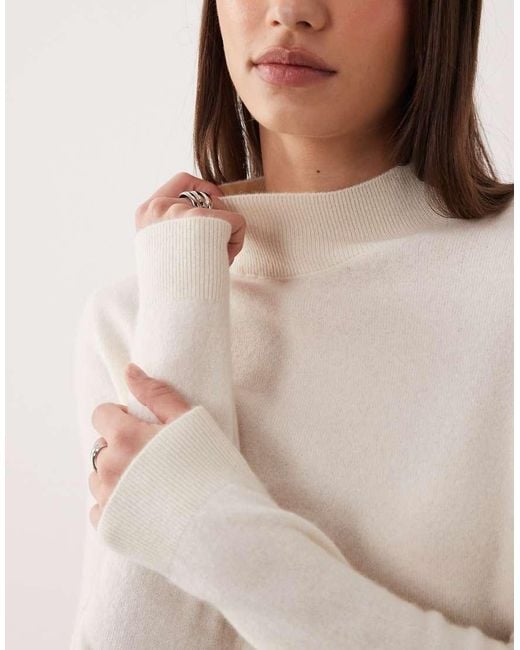 Mango Natural Premium High Neck Jumper