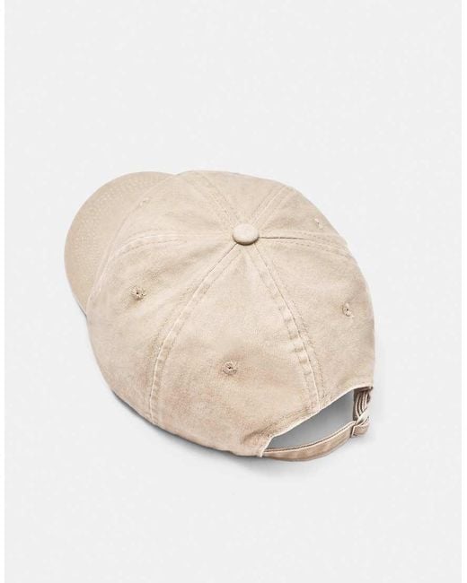 Pull&Bear Blue Embroidered Cap