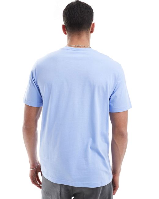 Champion Blue Tonal Logo Short Sleeve T-shirt for men