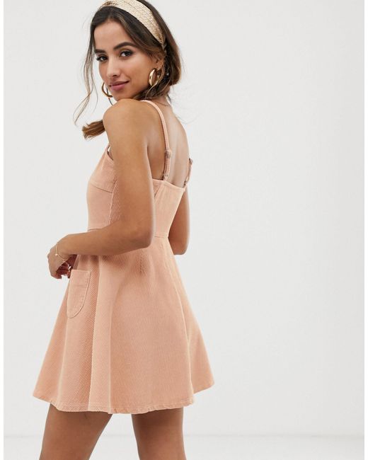 asos corduroy dress