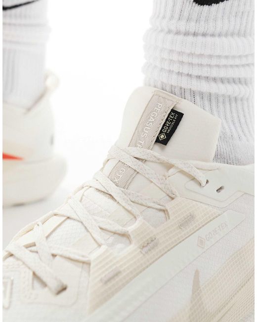 Nike – reactx pegasus trail 5 gore-tex – sneaker in White für Herren