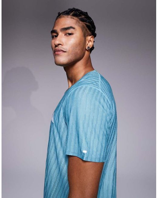 Adidas Originals Blue Adidas Running Adi365 T-shirt for men