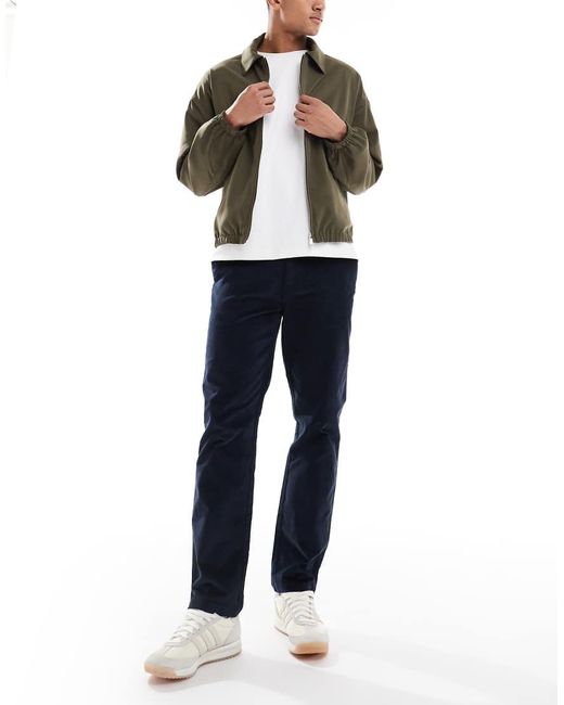 Chino Regular Fit di Threadbare in Blue da Uomo