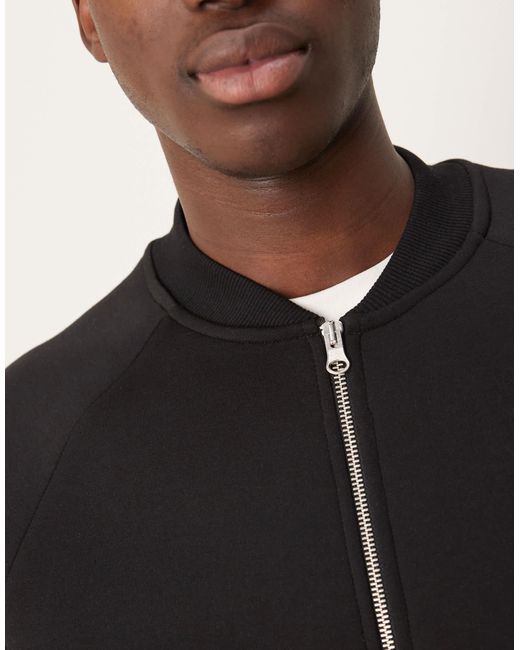 ASOS – relaxed-fit-bomberjacke in Schwarz für Herren Lyst DE