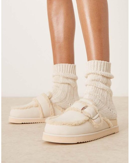 Raid Natural Kylie Teddy Mules