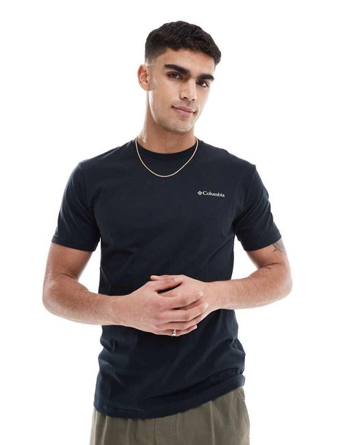 Columbia Blue North Cascades T-shirt for men