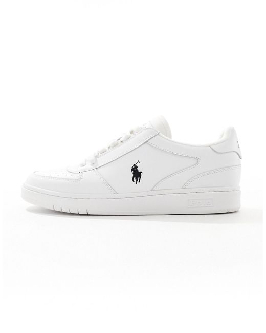 Polo Ralph Lauren Black Court Trainer for men