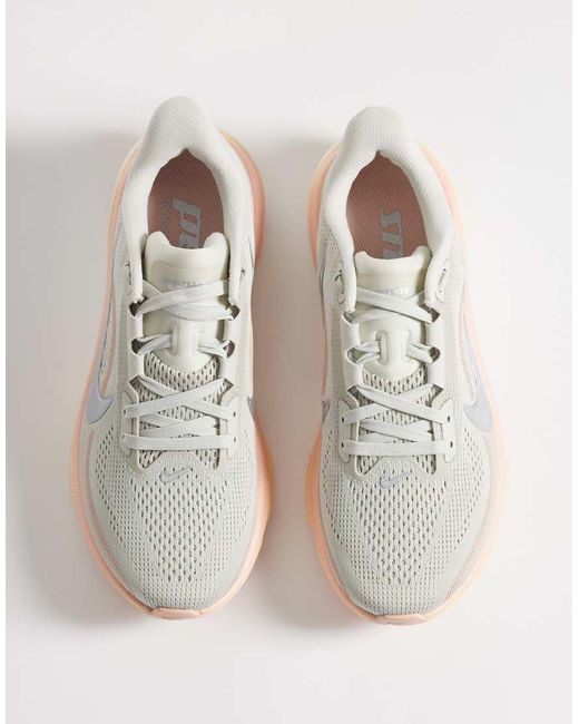 Nike White Pegasus 42 Sneakers