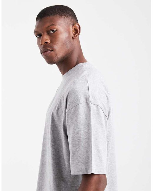ASOS Multicolor Essentials 2 Pack Oversized T-Shirts for men