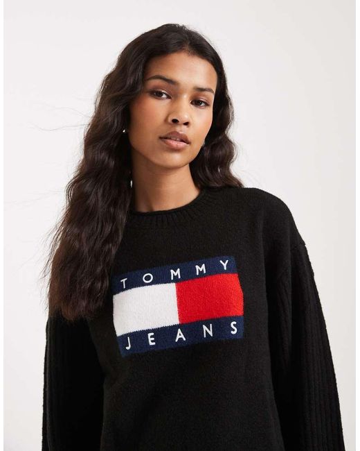 Tommy Hilfiger Black Flag Jumper