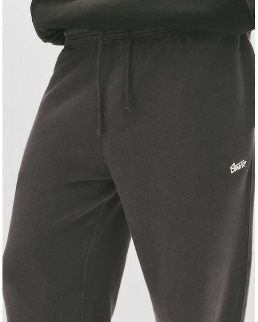 Pull&Bear Green Stwd Tracksuit Bottoms for men