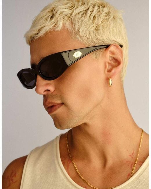 Glaciem di Le Specs in Brown